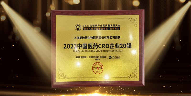 连续4年蝉联！w66国际·利来再登“2023中国医药CRO企业20强”榜